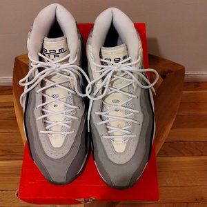 NIKE AIR ZOOM FLIGHT 96 - 317980-101 White/Black/Gray Size Men 10